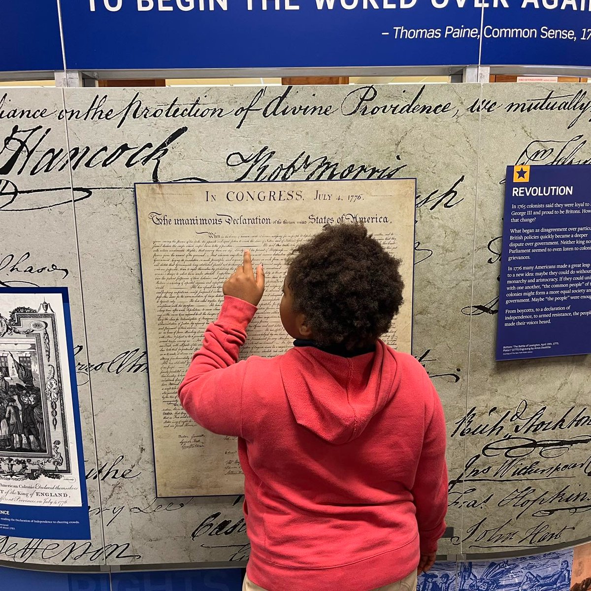 'Voices and Votes”, a @smithsonian exhibition, is on view at @IredellLibrary! We connected with them to discuss local stories and learn about what related programs they have. Read more at: nchumanities.org/voices-votes-i…