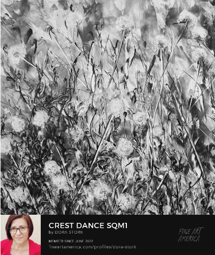 Crest Dance SQM1 Encaustic by @dorastorkart
pixels.com/featured/crest…

#dandelions #summer #floralart #floralbeauty #waxpainting #painting #MONOCHROME #homedecor #gifts #unique #AYearForArt #BuyIntoArt #MakingArtWork
