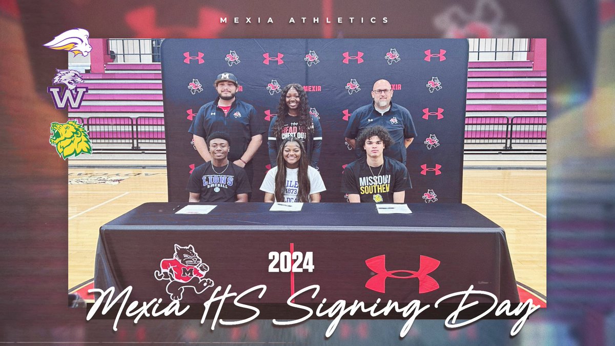 Congratulations to Keydren Majors, Gwen Johnson, and Hunter Fitch on signing their National Letters of Intent to continue their athletic careers! #WEKAT Keydren Majors - SAGU - Baseball Gwen Johnson - Wiley College - Softball Hunter Fitch - Missouri Southern - Basketball