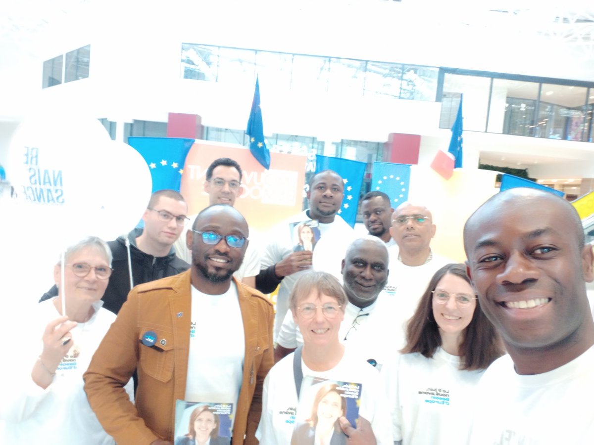 Fête de l'Europe dignement célébrée à Évry -Courcouronnes, avec nos partenaires de la majorité présidentielle