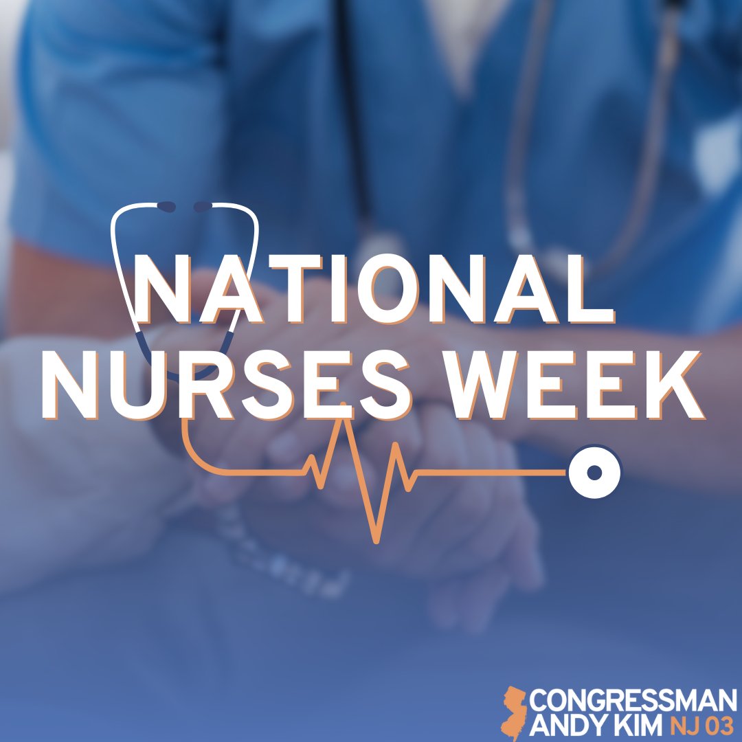 Across NJ, we hope nurses are feeling the appreciation they deserve this National Nurses Week. Our healthcare workers selflessly put others before themselves day in and day out. We continue working to deliver them benefits and resources to support and recognize their service.