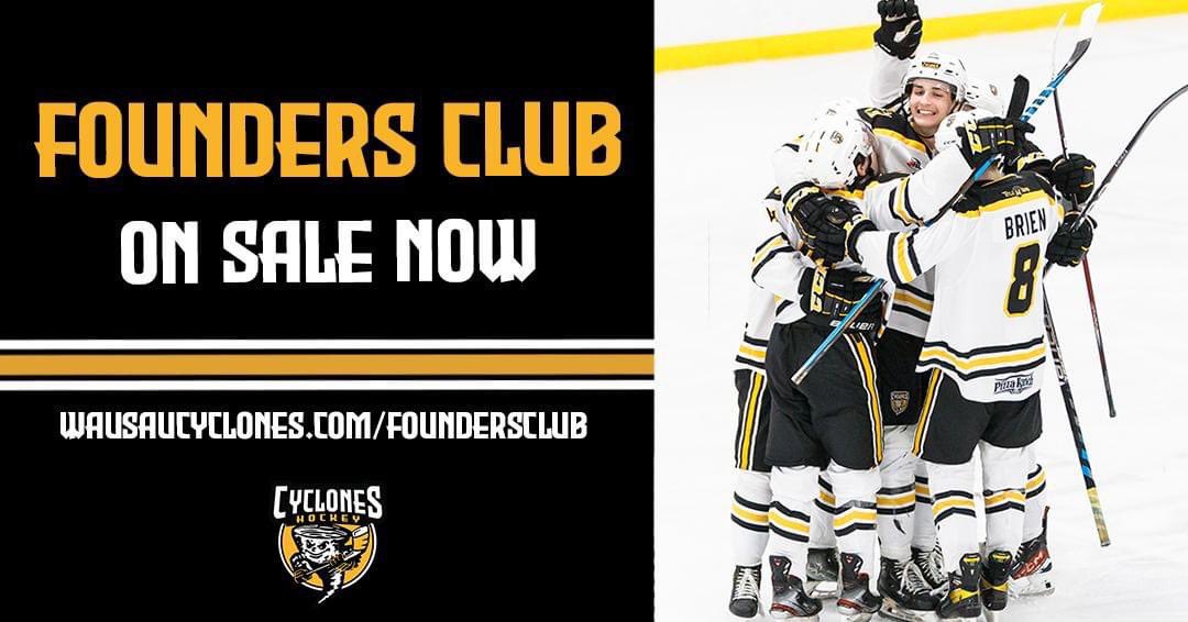Get all the best benefits of Cyclones hockey with the Founders Club! BUY: wausaucyclones.com/foundersclub/