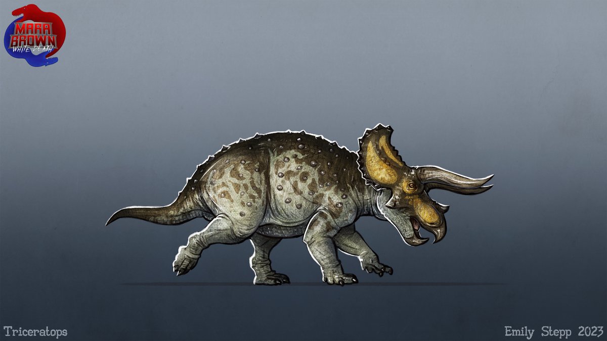 Mara Brown Triceratops