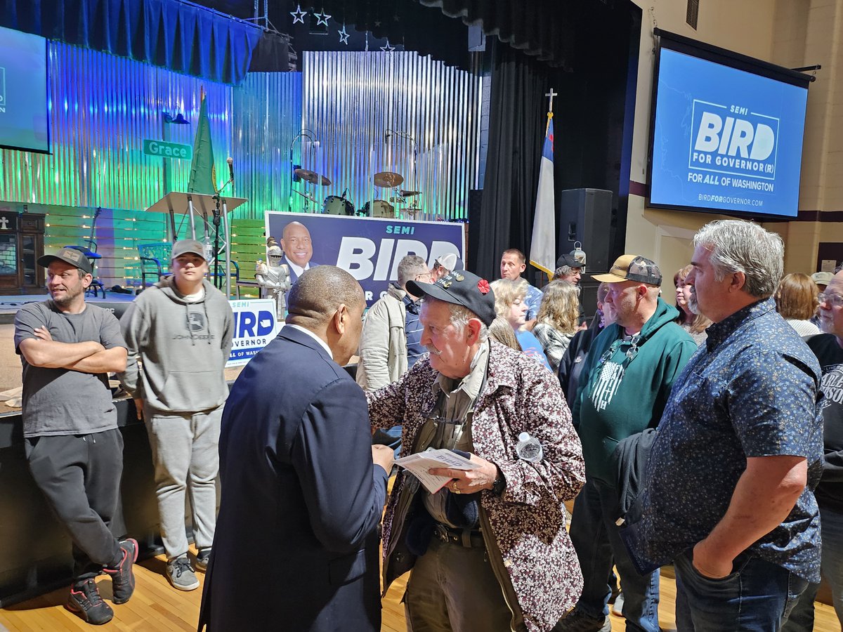 Spokane County citizens continue to bring love and support in the most impactful ways! Thank you for fighting for Washington! United, we stand together, we can.

#WeThePeople #BirdForGovernor #PatriotsUnited #TogetherWeCan #SemiBird #spokane #spokanewa