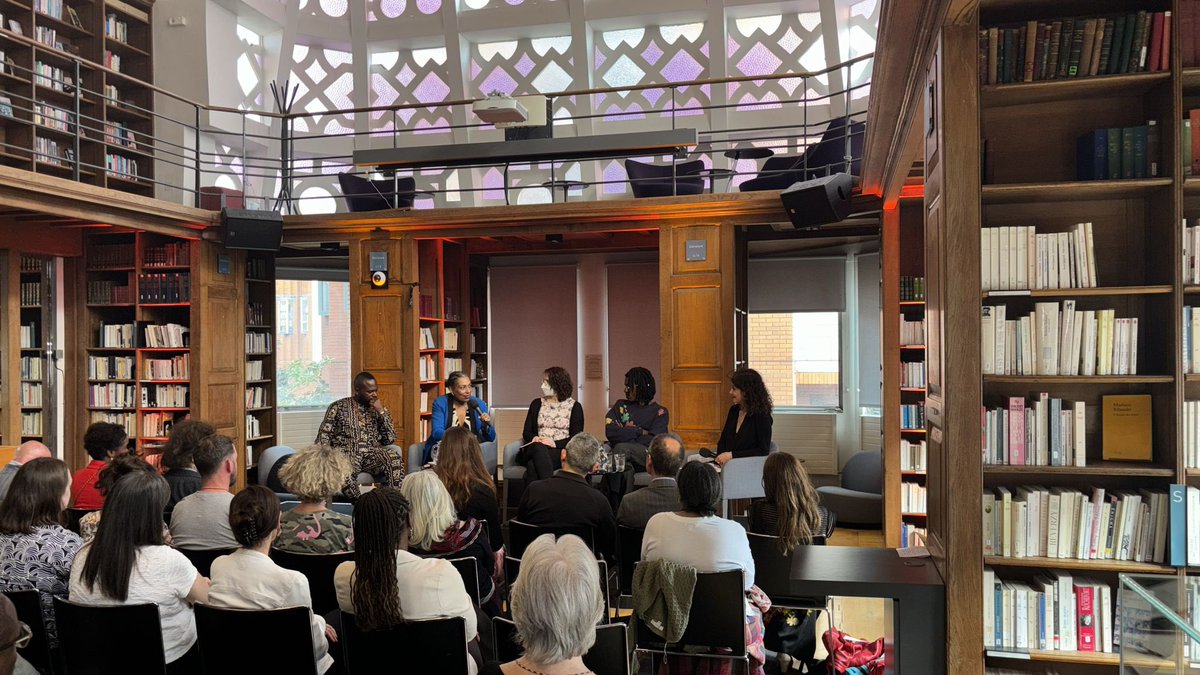 #BeyondWordsFest c'est parti! 
 
For the opening of the festival, Estelle-Sarah Bulle, @jallenpaisant & Prof. C. Finburgh Delijani @GoldsmithsUoL pay tribute to the late Guadeloupean author Maryse Condé with a talk on mixed identities in the Caribbean. 
 
9 – 19 May @ifru_london