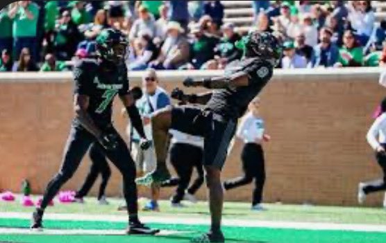 #AGTG @MeanGreenFB 🅾️FFERED today! Thank you @JordanDavisUNT and the North Texas staff for the opportunity !! @coachcarter1911 @CoachWilson26 @CoachOFagan @coachbrown_D @On3sports @247Sports @Rivals