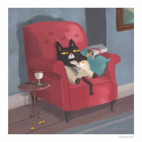 Attention #Dogmoms & #catmoms! We see you! Take a day to snooze, snack & celebrate YOU! #cats #dogs #halifaxns #affordableart #prints #novascotia #localart #prints