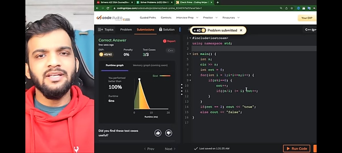 Round 2 of #100DaysOfCode
✅ Day - 108

Today I understand more about reverse , palindrome etc and runs their Programs

#100DayChallenge #100daysofcodechallenge #100dayschallenge #programming #programmer #CodingChallenge #CodeNewbies #codeforcode  #CodeNewbie #programming