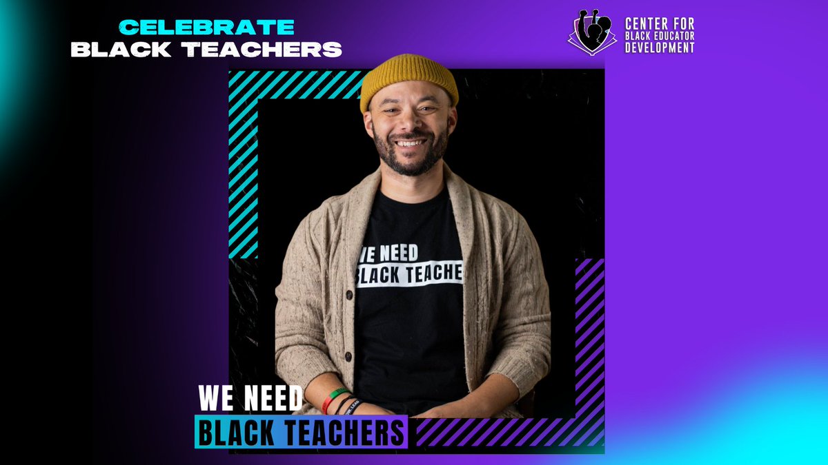 Join us in this celebration of appreciation, and let's ensure that our Black educators feel seen, valued, and celebrated not just during #TeacherAppreciationWeek, but every week.
#ThankABlackTeacher #WeNeedBlackTeachers

WeNeedBlackTeachers.com