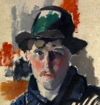 Self-portrait / Rik Wouters, 1915