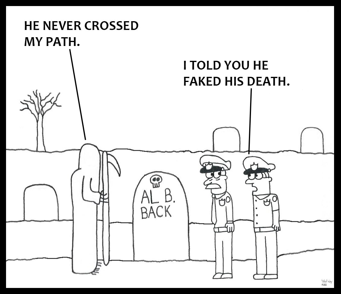 #comics #funny #webcomic #comicstrip #cartoon #humor #humorous #haha #funnycontent #comicstrips #comic #grimreaper #tombstones