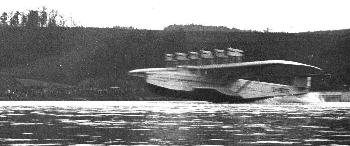 Do X aircraft landing at Passau, Germany, 9 May 1933; note not-damaged tail section