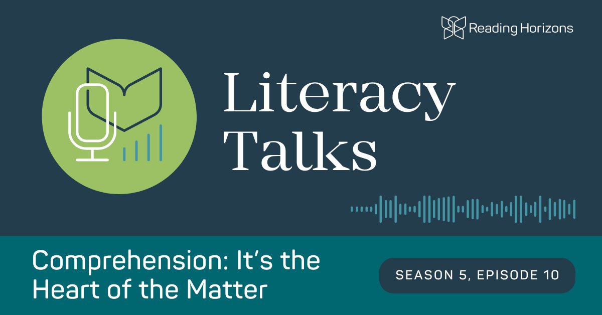 Enhance your teaching toolkit and empower your learners with the skills that shape meaningful reading experiences. Join us on #LiteracyTalks for an enlightening discussion on #comprehension! 🎙️💬 Tune in: readinghorizons.com/literacytalks/… #literacypodcast #teacherpodcast #educationpodcast