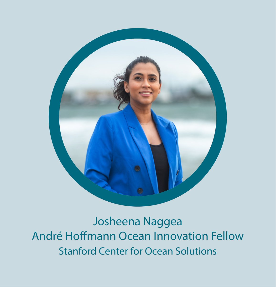 Mentorship and community engagement inspire @josheena_naggea in her work as an André Hoffmann Fellow <a href="/oceansolutions/">Stanford Center for Ocean Solutions</a> &amp; @davos.

"Sometimes we overlook how much connection to a place centers us."

Read her story ➡️ oceansolutions.stanford.edu/spotlight-conn…