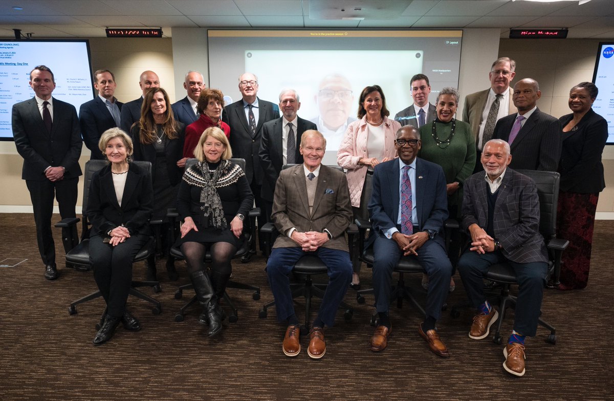 #NASA Advisory Council. No one under 50. Many much older. Some are de-facto life appointees. No one is a member of #Artemis Generation yet #NAC members evoke them anyway. If this is where our future in space is to be born it'll be dull and listless. We can do better. Much better.