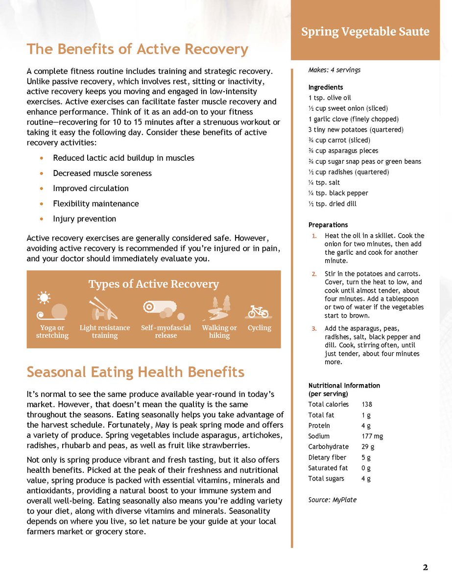 This month's Live Well, Work Well Newsletter explores breaking down mental health stigma, the benefits of active recovery and seasonal eating.

#hrbenefits #employeewellness #employeebenefits #humanresources #May #LiveWellWorkWell #mentalhealth #activerecovery