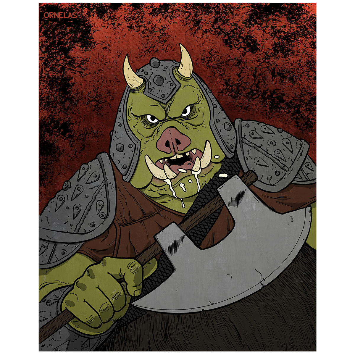 May The Ninth Be With You #BuyOrnelasArt #commissionsopen #comicbooks #comix #supportlocalartists #shopsmall #supportindieartists #alienspecies #Gamorr #gamorreanguard #gamorrean #starwarsart #maythe4thbewithyou #maythefourth