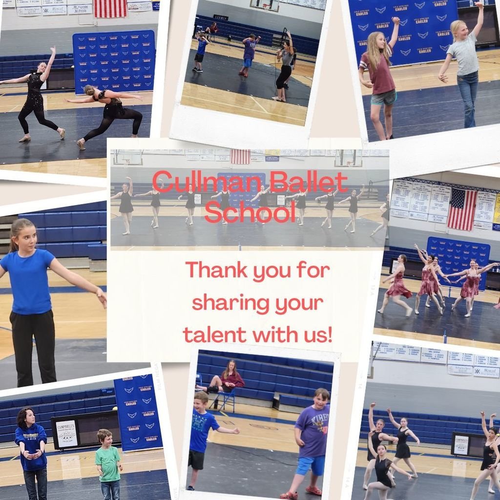 Thank you Cullman Ballet School for sharing your talent with our students.