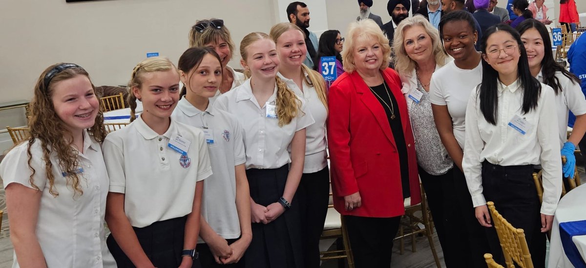 I am inspired by the kindness and generosity of all who attended the 21st annual Breakfast with the Bank, where we came together to support the vital work of the @SurreyFoodBank.

Over 40% of Surrey Food Bank clients are children under the age of 18, while 15% are over the age of