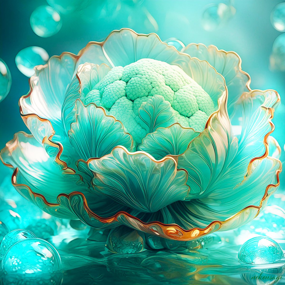 glass cauliflower
真夜中に作ると訳わからないものができるものですねw
#AdobeFirefly  #photoshop #AIart #AIイラスト︎