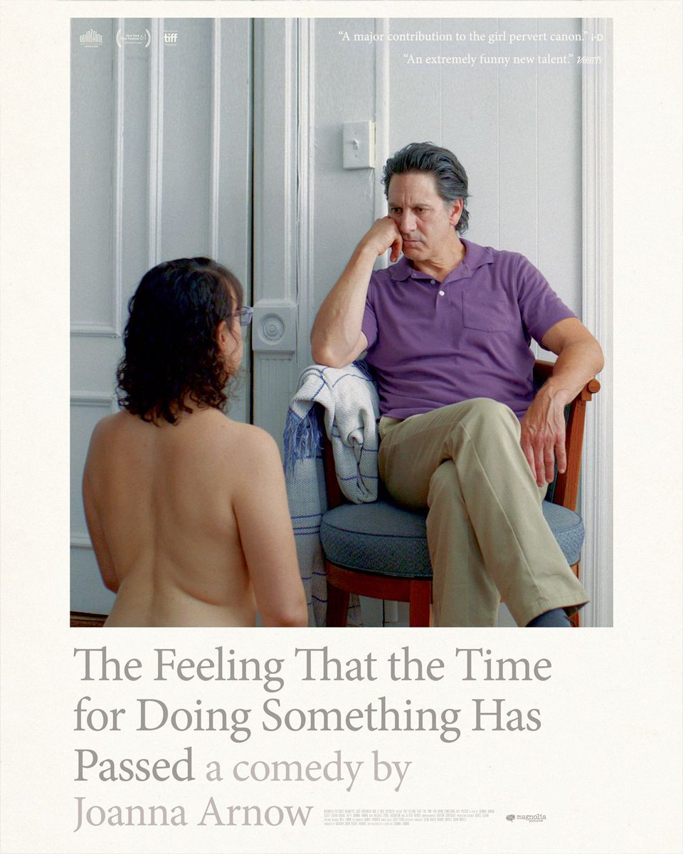 “Audaciously raw, revealing and excruciatingly funny.” – Isaac Feldberg, RogerEbert.com The Feeling That the Time for Doing Something Has Passed starts this Friday! Showtimes & Tickets: buff.ly/3JUwus4