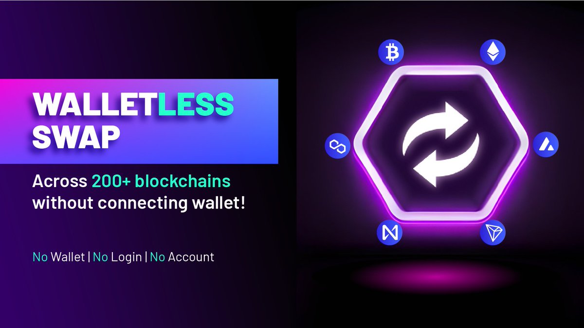 Why is RocketX $RVF wallet-less swap going to be a #gamechanger?

🎉One can swap ANY token on ANY blockchain using ANY wallet with the upcoming wallet-less swap release in Q2-2024⌛️

💰While enjoying THE best rates by comparing the rates across top exchanges via a single