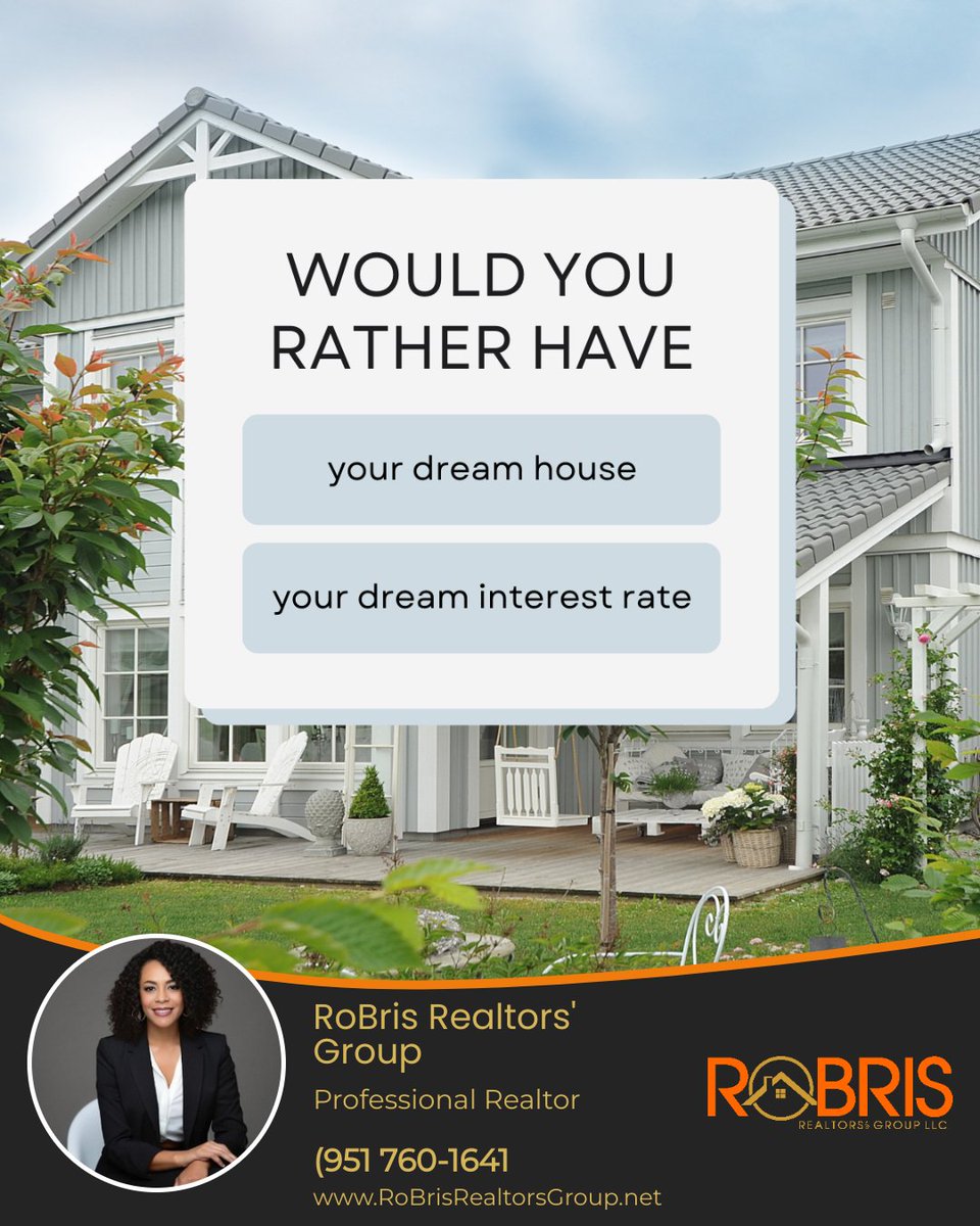 If faced with the choice of obtaining only one of the two, which would you prioritize: acquiring your dream home at current mortgage rates or purchasing a property that may not be your ideal choice, but with the interest rate you desire?

#homeinvestment #homeownership #TDRealty