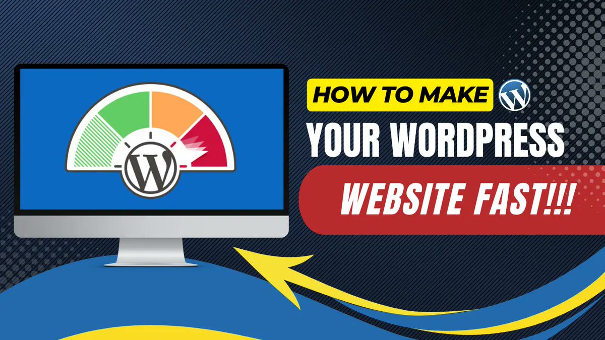 How To Make Your WordPress Website Fast youtu.be/4e1-7hNeC6M?si… via @YouTube 

#WordPress #Autoptimize #WebSpeed #WebPerformance #WordPressBeginners #WordPressPlugins #WP101 #WebsiteOptimization #TechTips #wordpresstutorial
