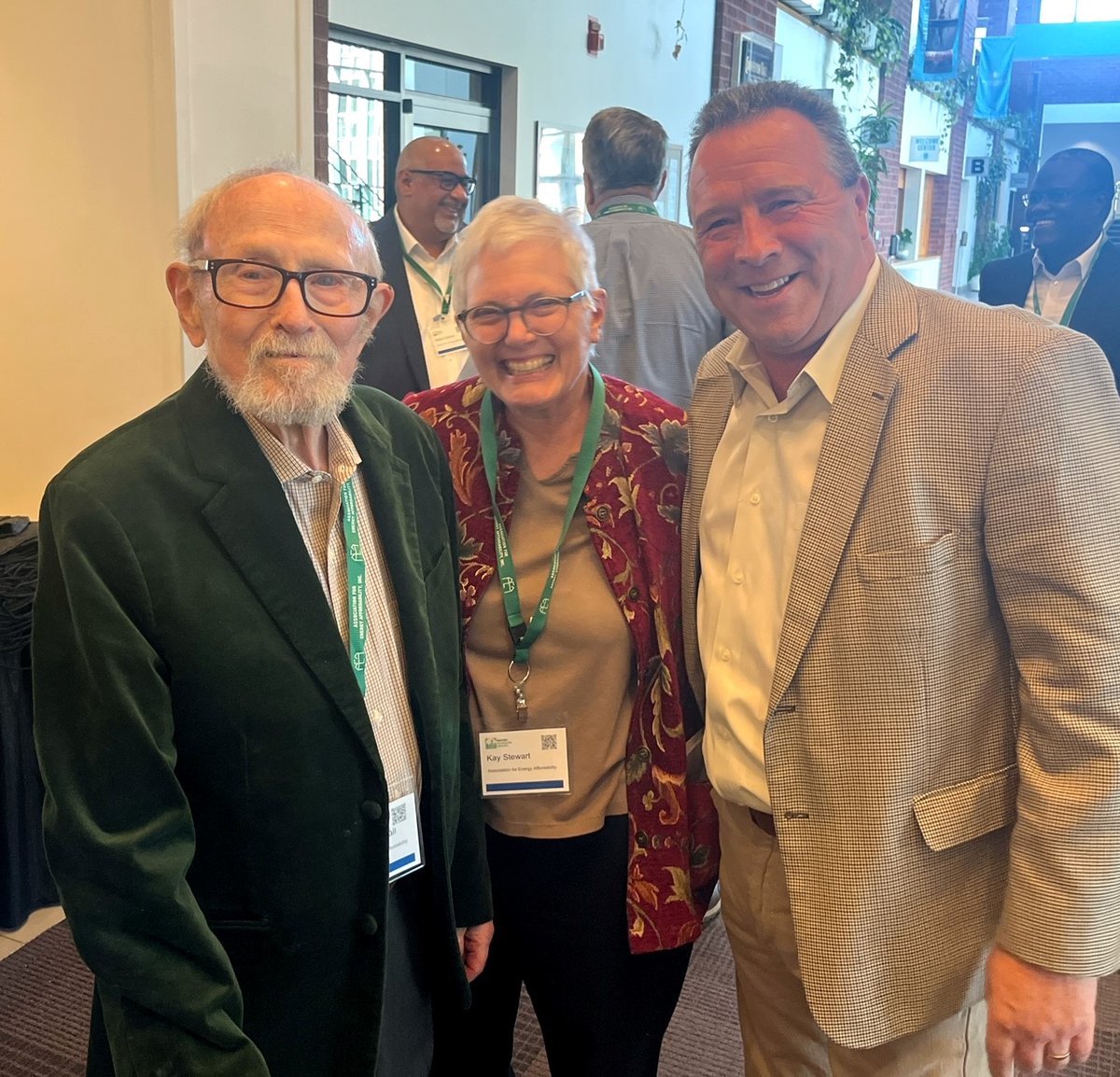 It was an emotional evening as BPI, host sponsor @aea_us , and the multifamily industry paid tribute to industry hero David Hepinstall at the Multifamily Weatherization Conference in Saratoga Springs last night.