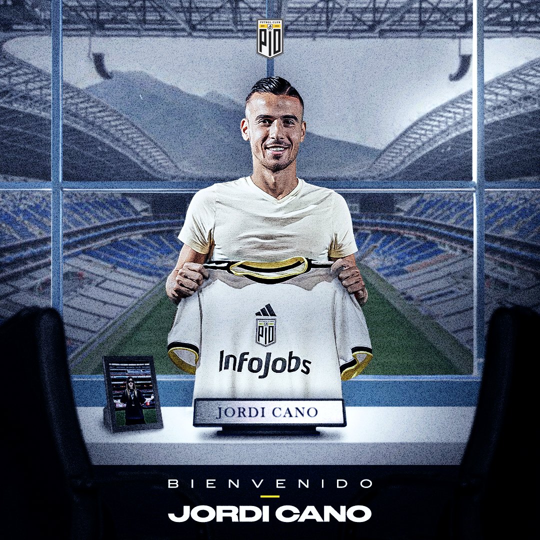 PIO_FC's tweet photo. ¡@JordiCano10 ATERRIZA EN EL NIDO!

Tras su paso por el Terrassa FC, equipo donde fue máximo goleador en la temporada 22/23 y en donde tuvo una destacada participación en la #CopaDelRey ante el Albacete, Jordi se incorpora a PIO como nuestro jugador 13 para el repechaje de la Kings World Cup 🏆

#PuroPinchePIO