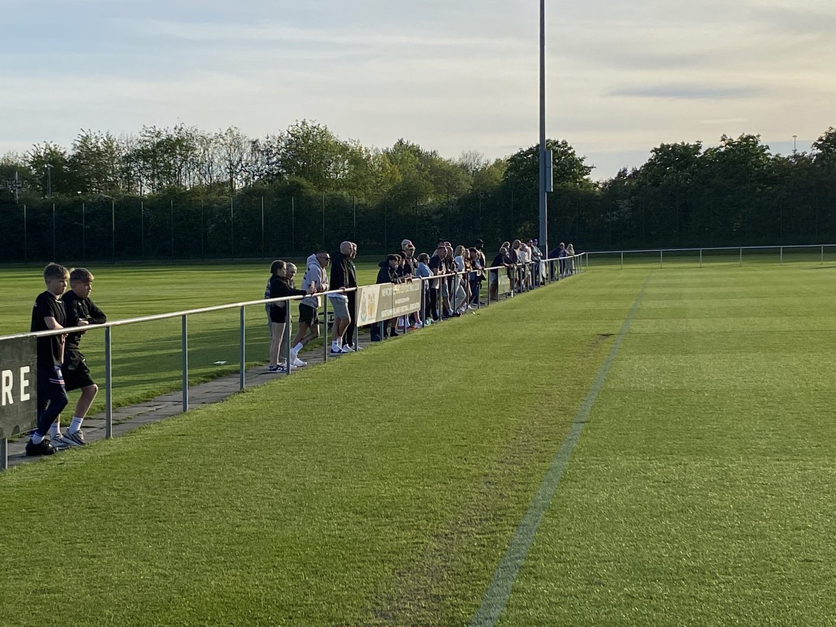 Attendance: 243. A fantastic crowd for tonight’s U14 <a href="/kooth_plc/">Kooth Digital Health</a> Cup 👏 

A huge thank you to everyone who has turned out for tonight’s final. 

#nfacountycups