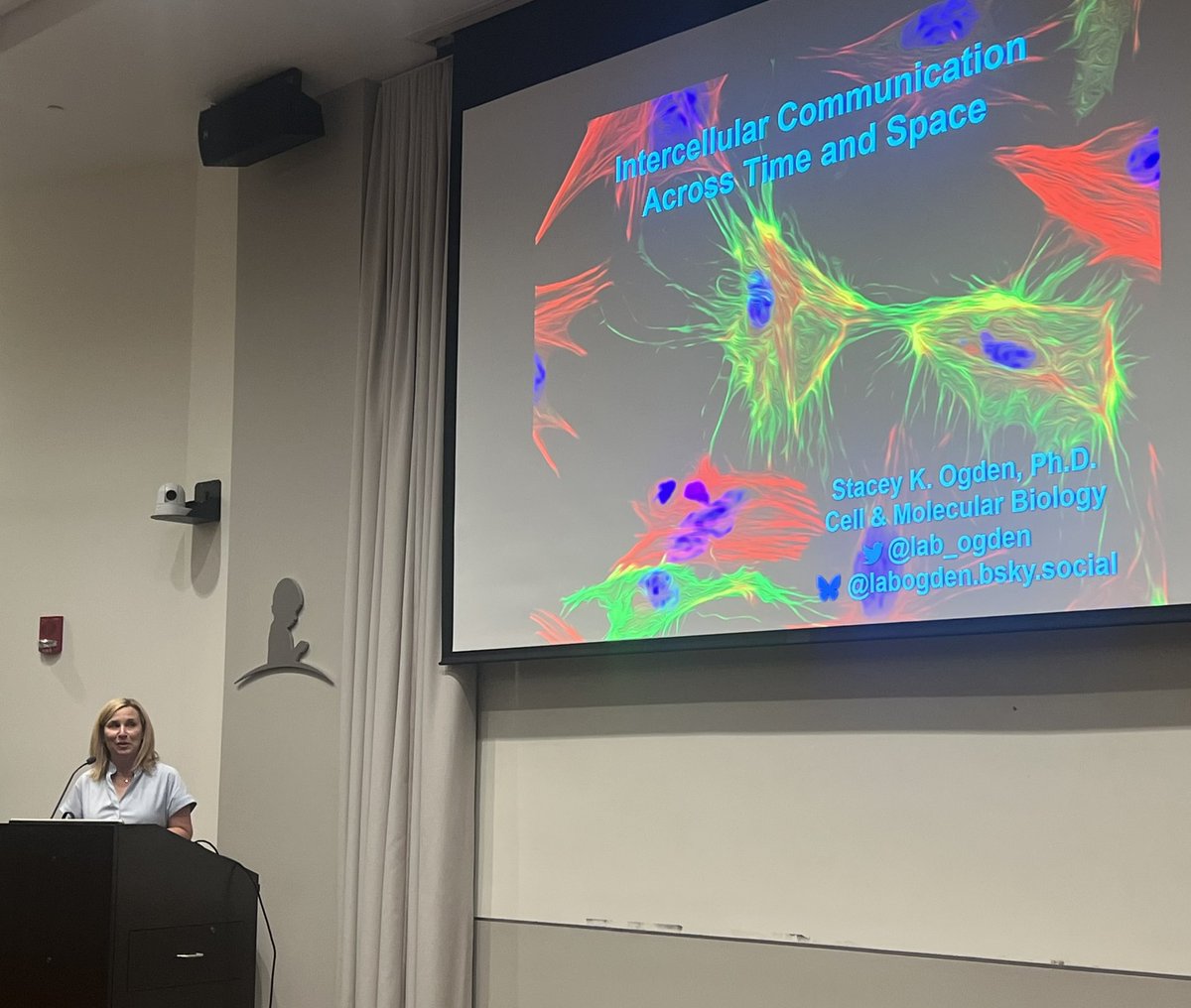 Promotion seminar ✅ BIG thanks to my Cell & Molecular Biology and @StJudeResearch colleagues for making this such a great place to do science! HUGE thanks to my lab for being terrific scientists, generous collaborators, and really awesome humans! 🦔