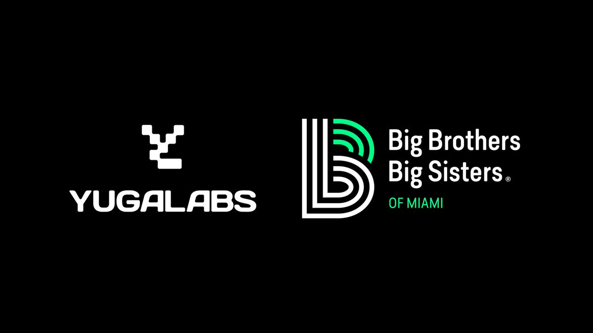 Building a more diverse web3 starts at home with Big Brothers Big Sisters of Miami. Miami, Florida is the birthplace of Yuga Labs and yesterday we completed our third installment of a $1M commitment to support arts and education initiatives with BBBS of Miami in our hometown.