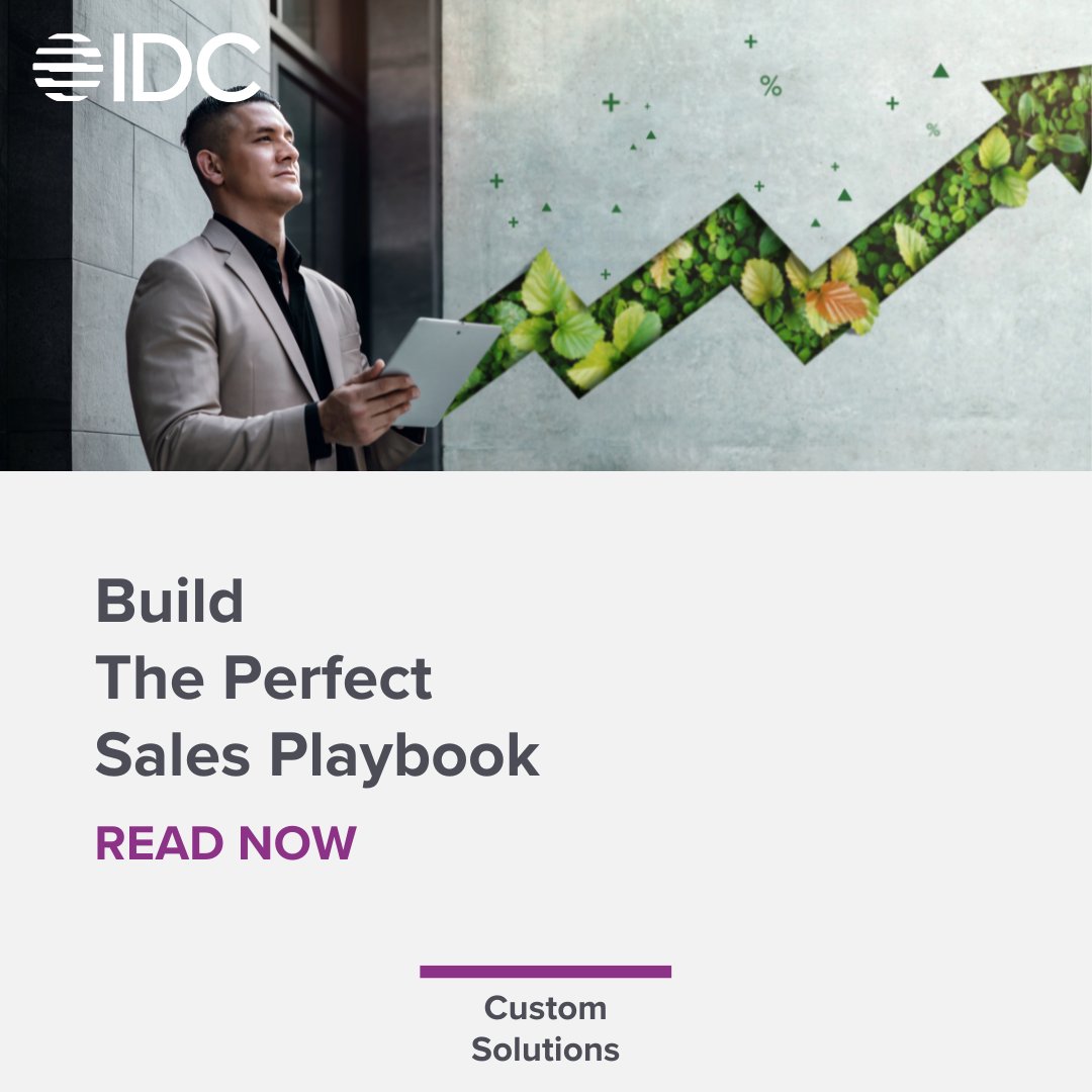 IDCLatin's tweet image. 🌐 Explore this #IDCblog tackling custom solutions strategies!
Build The Perfect Sales Playbook ➡️ ow.ly/QhPT50QZOEO

#IDC #BusinessBlogs #CustomSolutions