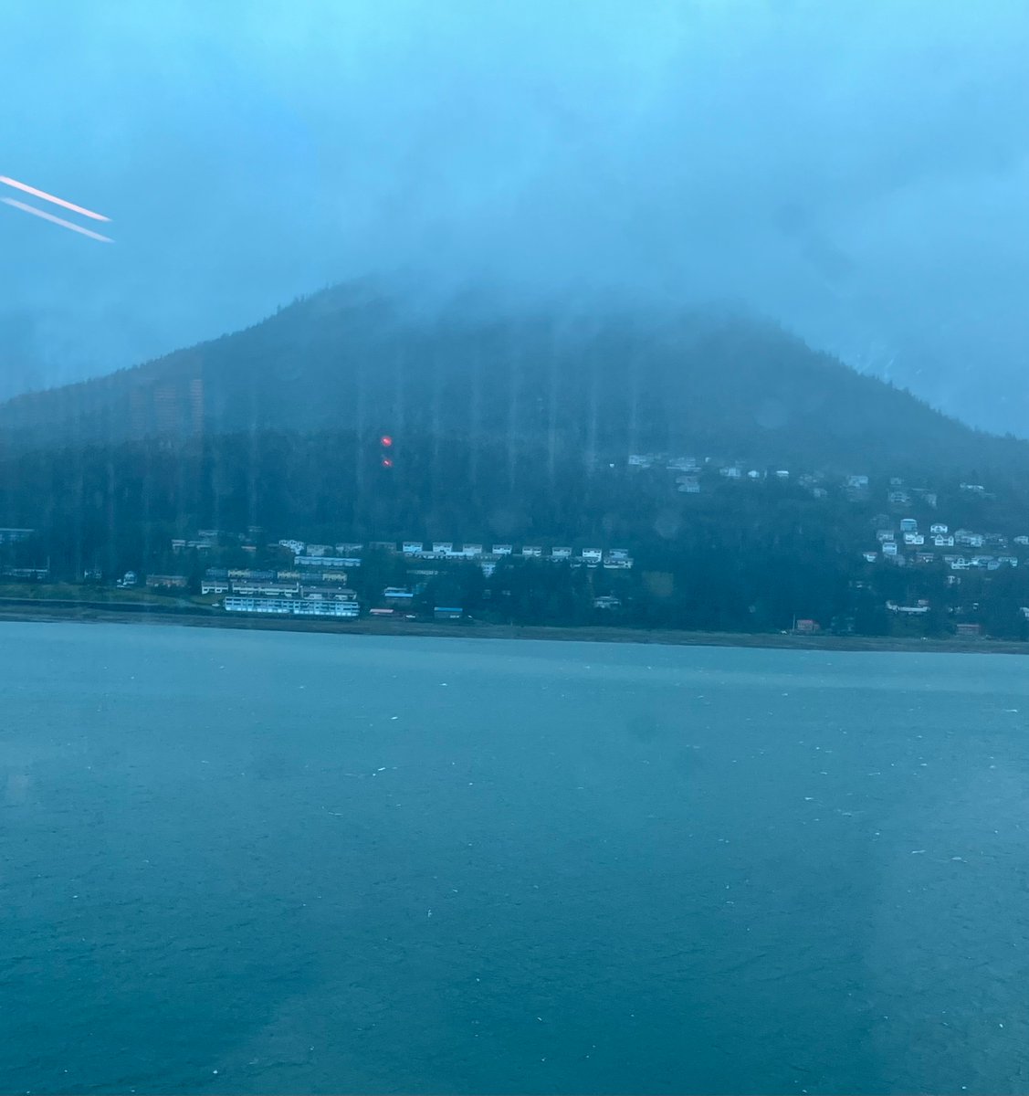 I am sitting on a Cruise ship in port, Juneau- Alaska, listening to Eric Clapton (with Steve Gadd, drums) -live- play MY FATHER’S EYES, on headphones. It don’t get any better.
