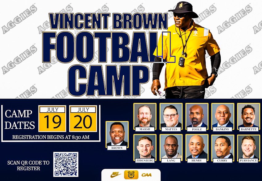 Sign up today! Scan QR code or click link in the bio! #AggiePride | #Elite | #CAAFB