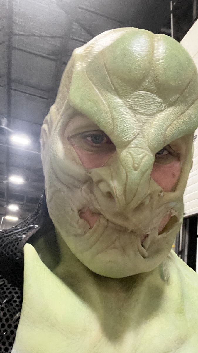 EliasToufexis's tweet photo. me 3 seconds after they tell me I'm wrapped on #StarTrekDiscovery 

They got mad at me every time. https://t.co/W6anIKjsjA