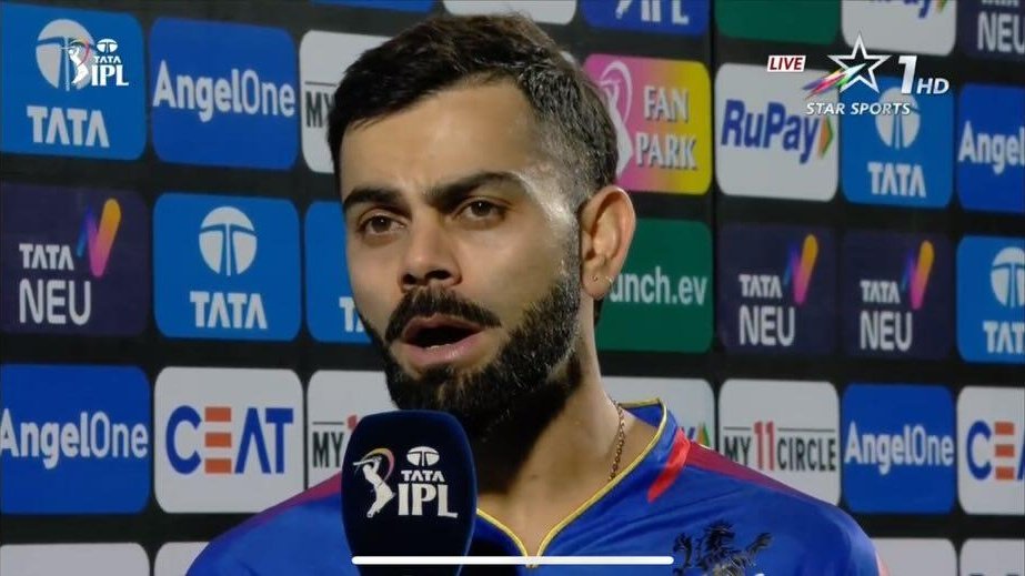Kohli said 'We were not good enough in the first half, we got into a point where we said don't look at the points table - play for self respect, make yourselves and fans proud'.