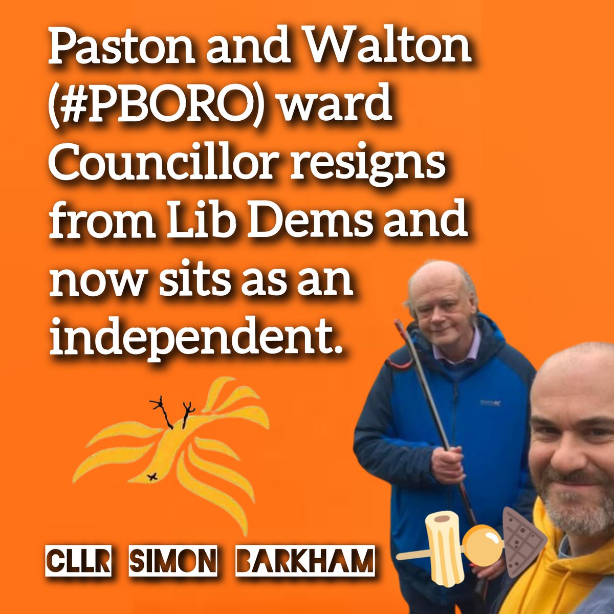 Darren_Fower's tweet image. 🫣 Thing is .... He was only elected last year⁉️ 
🤔 Wonder what the peeps in #Paston &amp;amp; #Walton think about it all❓
#LocalLibDemCivilWar #Pboro #CllrSimonBarkham #BoroLibDems #Peterborough #PCC #FibDems #CllrAdultererShaheed #CllrChristianHogg #SanctimoniousSods
