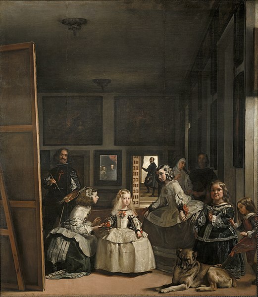 DIEGO VELÁZQUEZ Pintor Español 1599-1660 Óleo s/ Lienzo 318 x 276 cm Museo del Prado 'Las Meninas' - 1656-57