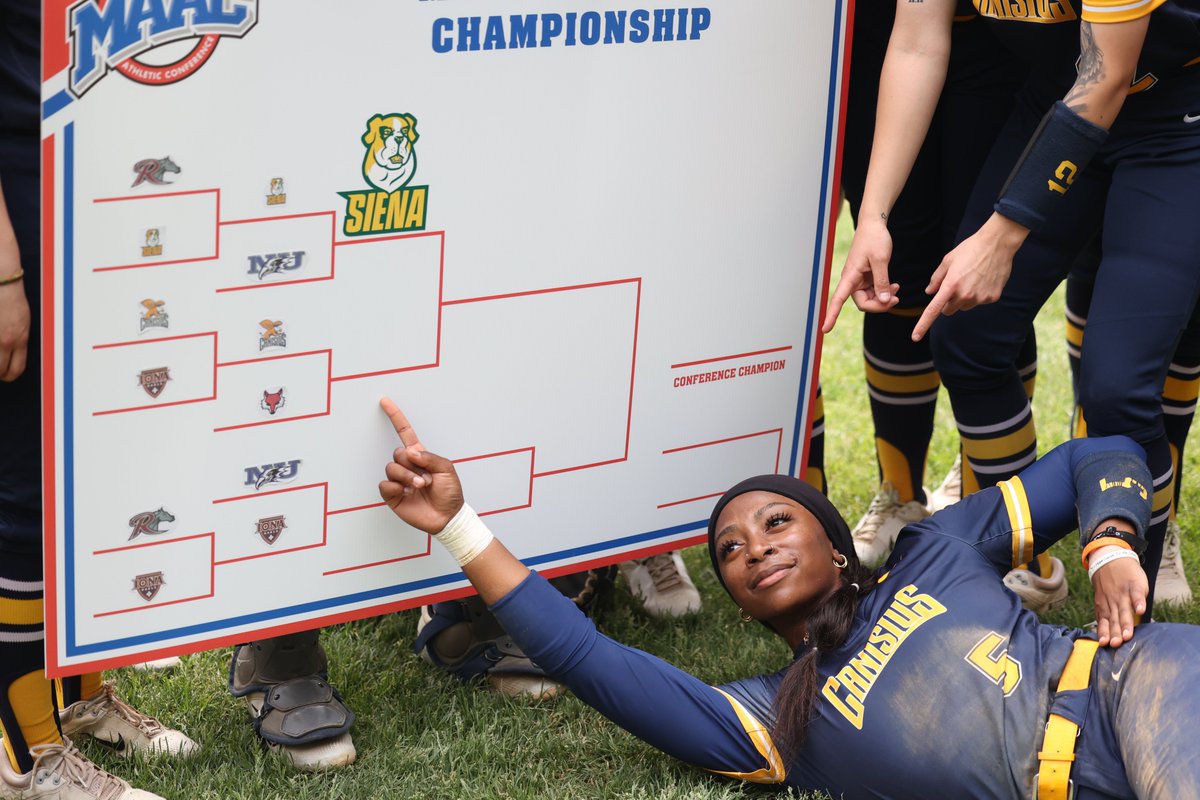 hang it in the Louvre Museum

#MAACSB x <a href="/NCAASoftball/">NCAA Softball</a>