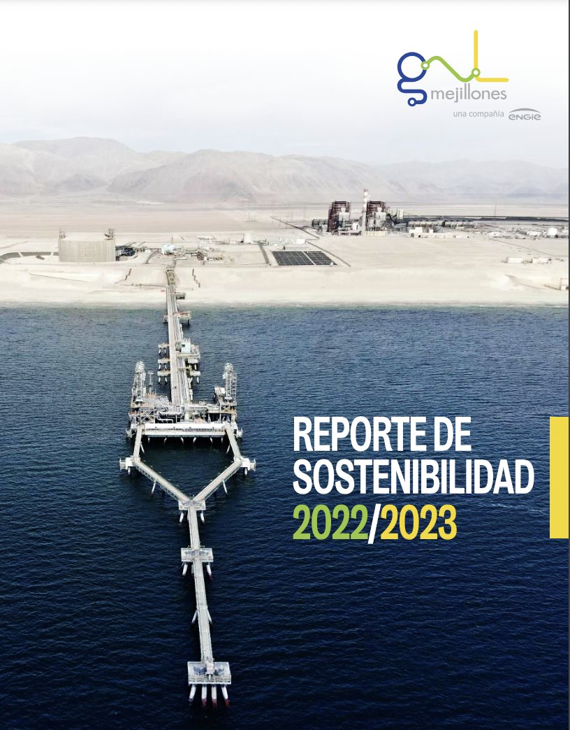 📣​ Presentamos el reporte integrado de nuestra filial GNL Mejillones. ✅​ Este reporte da cuenta del desempeño social, ambiental y de gestión general de la compañía durante 2022-2023 Accede en 👉 gnlm.cl/wp-content/upl… #GNLM #WithENGIE