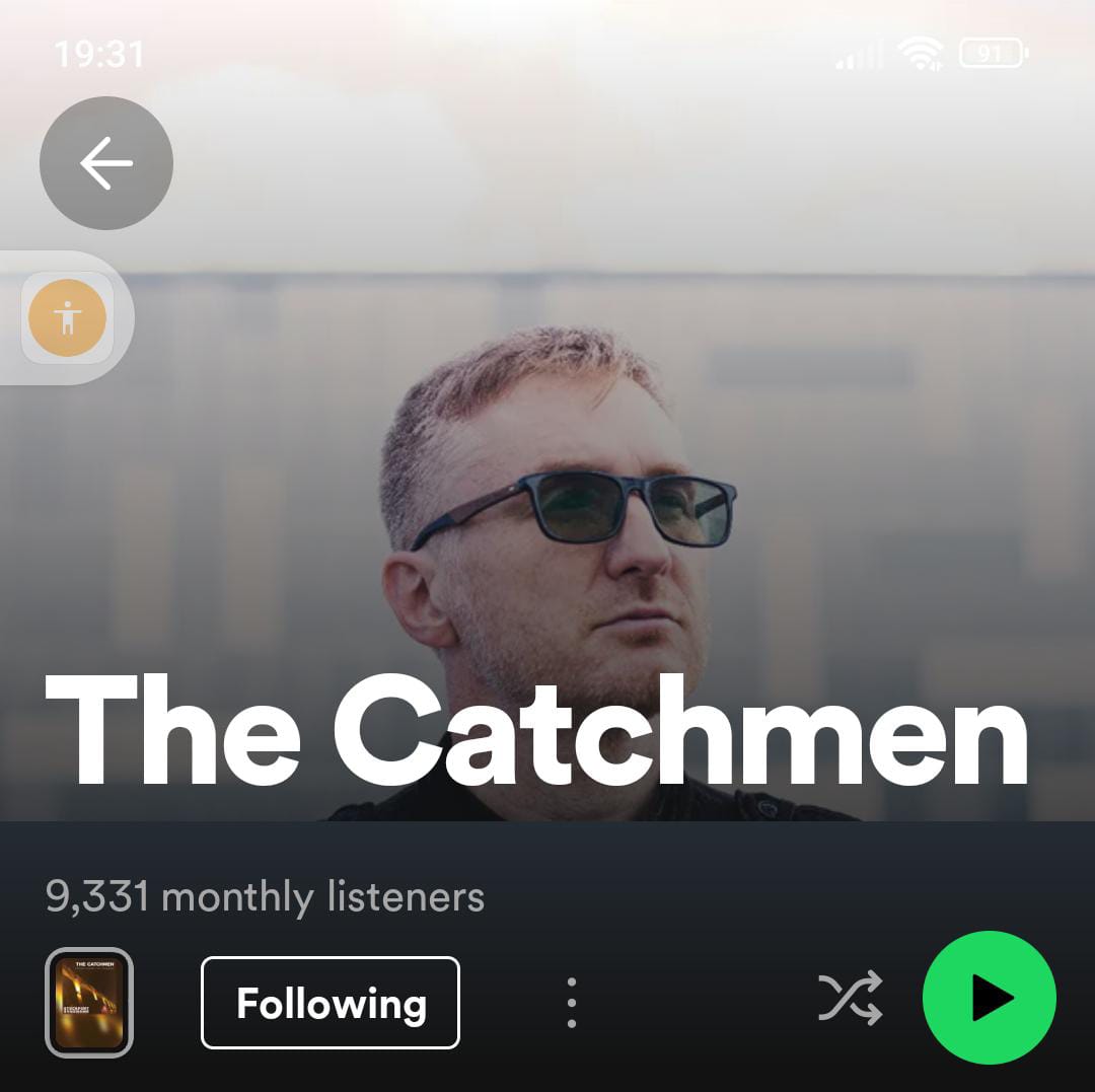 Up to 9k+ Spotify listeners for @CatchmenThe since the release of 'Stockport Syndrome' on 15th April. Would love to get to 10k listeners by 15 May. Any listeners and shares much appreciated as this is all by word of mouth up to this point. Album is here open.spotify.com/album/33OcefFI…