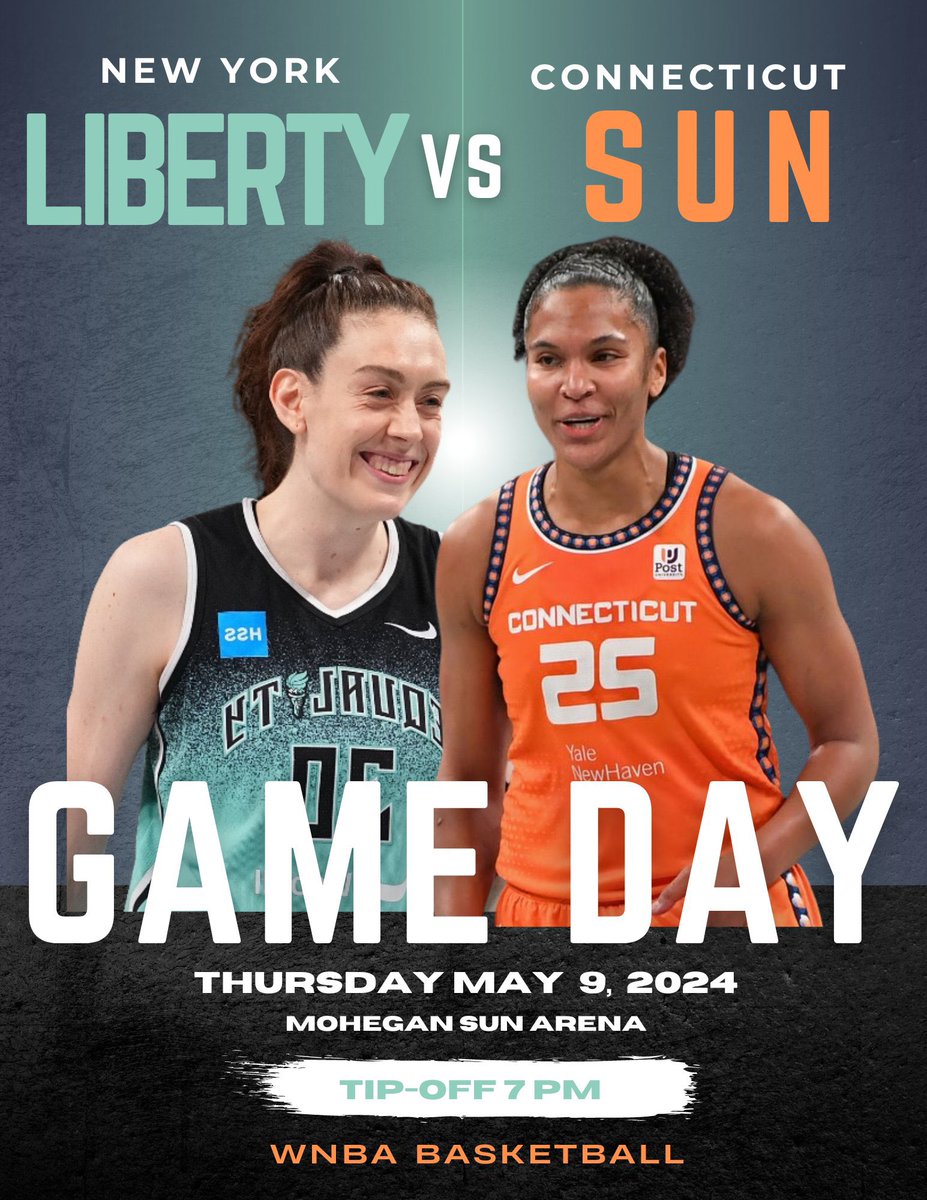 Game Day! 

🆚 Connecticut Sun
⏰ 7:00PM 
📺 YouTube- youtube.com/live/rzR1K2GQh…

Let’s hope for a bounce back game by our squad! 

#SEAFOAMSZN 🗽 #WNBATwitter #WNBA  #LIGHTITUPNYL
