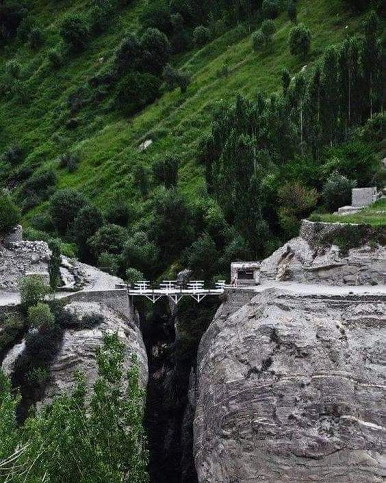 Bridge between Altit and Baltit Village، Gilgit Baltistan #PTI_Folllowers #annitheduck #stockmarketcrash #บางกอกคณิกาep2 #PBKSvsRCB