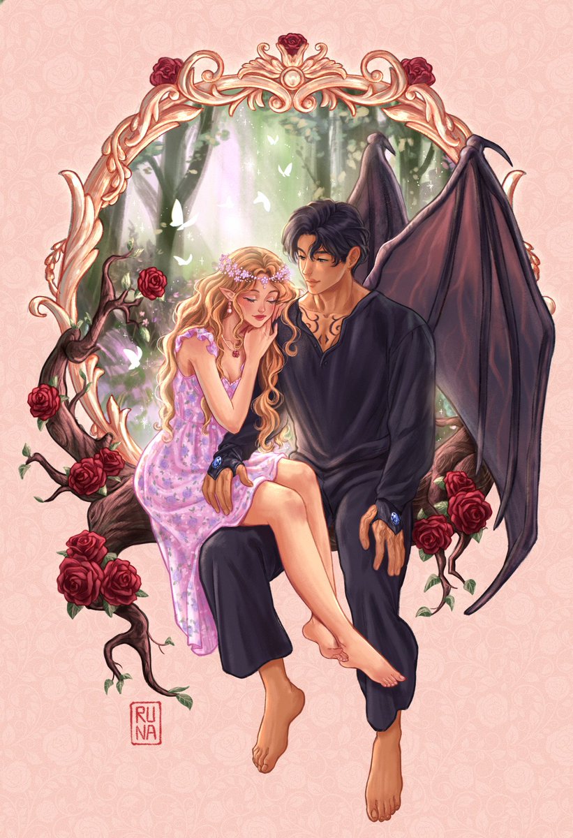 “And I think Elain—Elain would like it, too. Though she’d probably cling to Azriel, just to have some peace and quiet.” I smiled at the thought—at how handsome they would be together.

Art🎨: runamareuty commissioned by jasmineandshadows on ig

DON'T REPOST WITHOUT PERMISSION