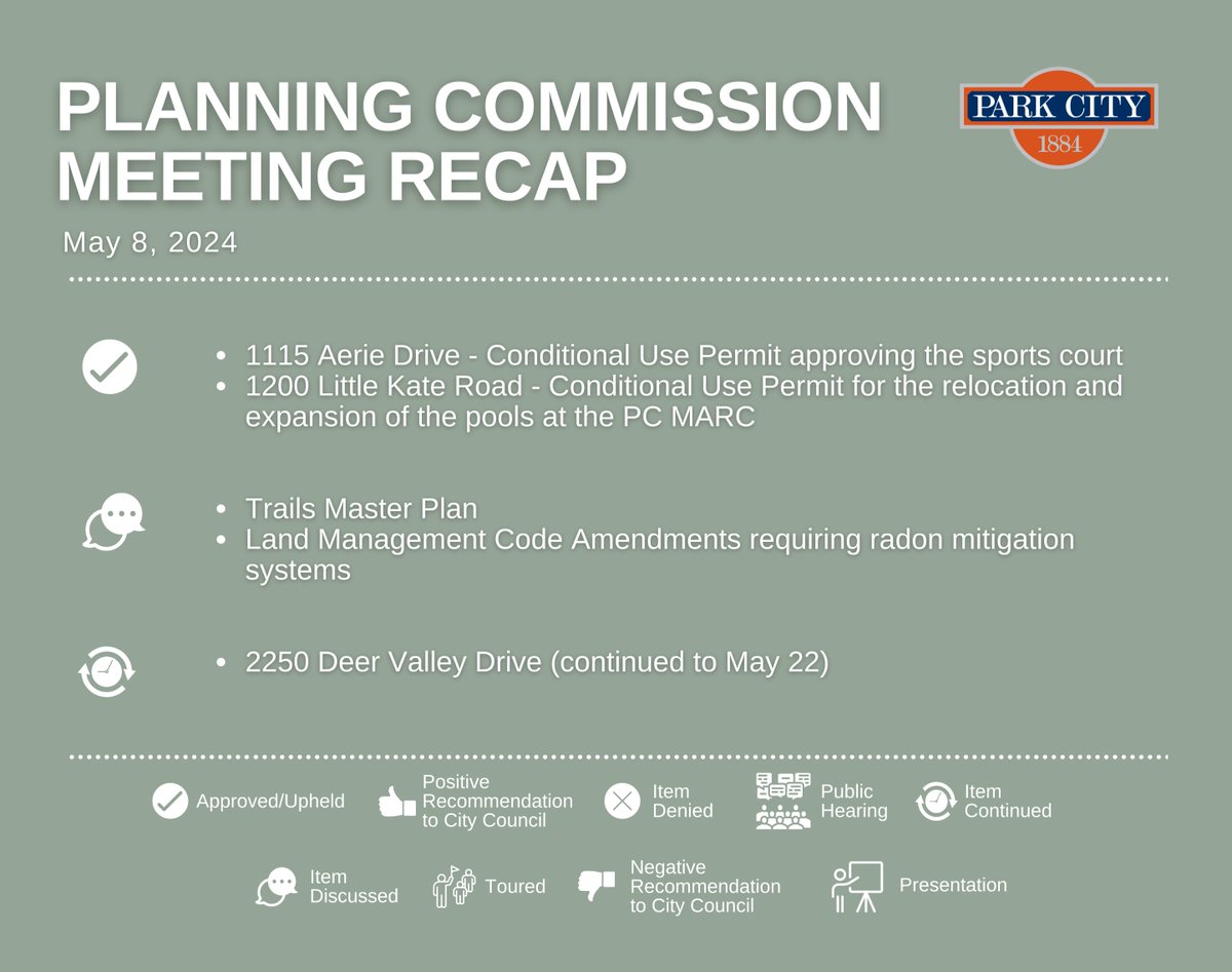 A brief recap of May 8 #PlanningCommission meeting. Listen and watch the meeting in full: bit.ly/3UyLAbt