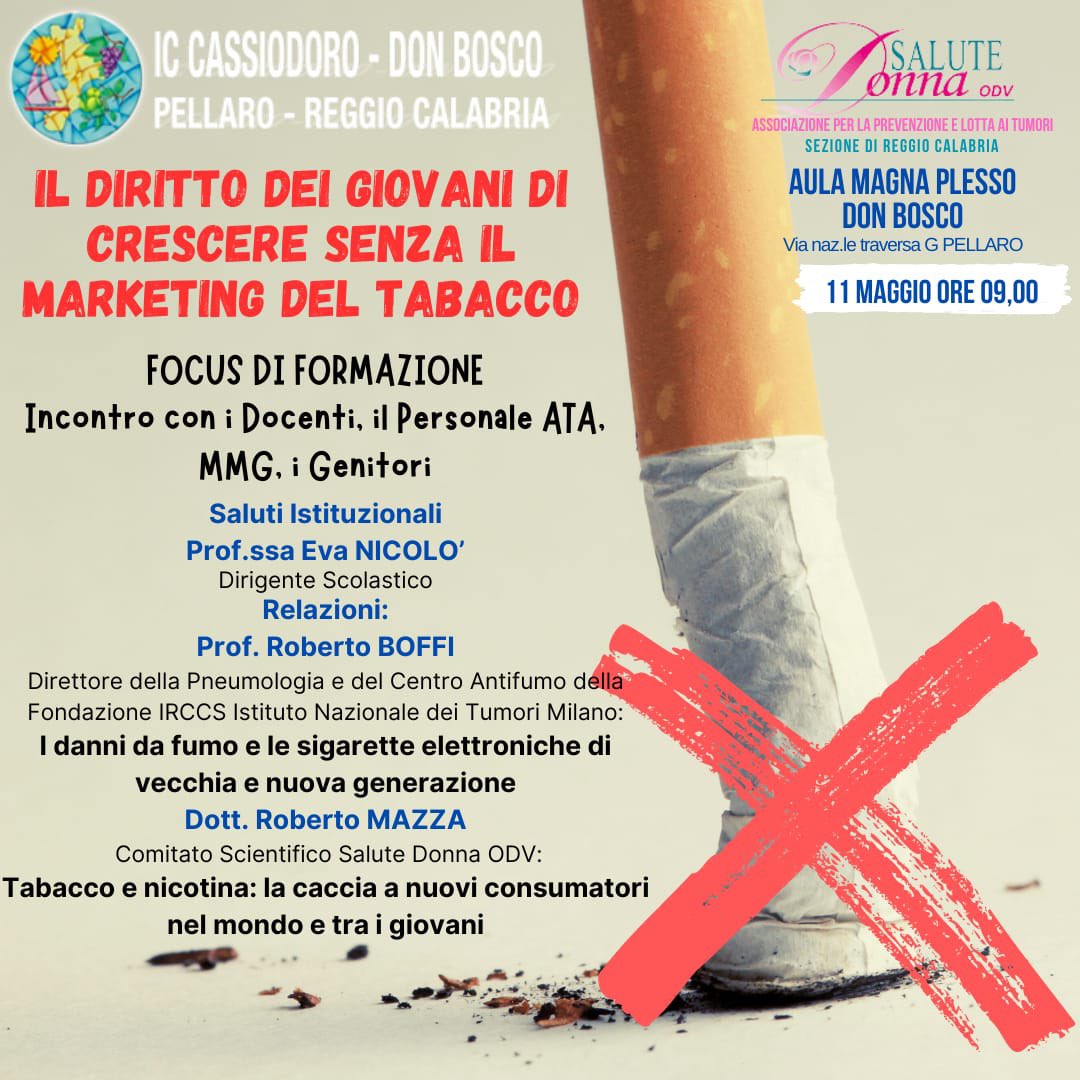 Domani e dopodomani a #ReggioCalabria ospite con Roberto Mazza di @Salute_Donna, grazie ad @annamancuso60, Rita Vetere, Angela Vigoroso e le altre amiche volontarie dell’Associazione.