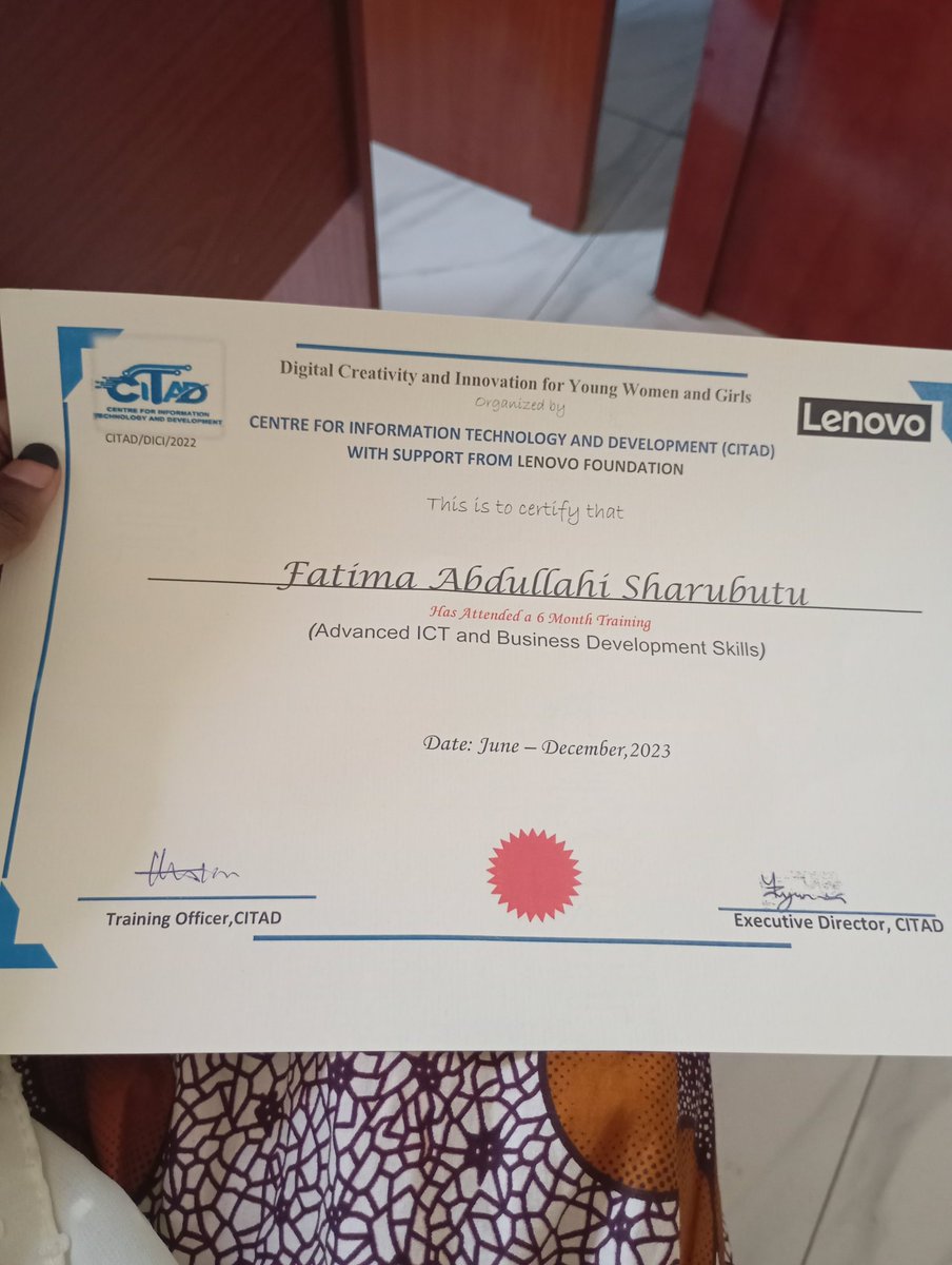 Alhamdulillah as we witness the end of this amazing journey @ICTAdvocates thank you for giving us this chance to uplift our abilities @alhajiji1987 tnx for sharing the opportunity. Apart from my fam this is dedicated to @Ablarh_ @MalamKaybee if not for them I could have gv up
