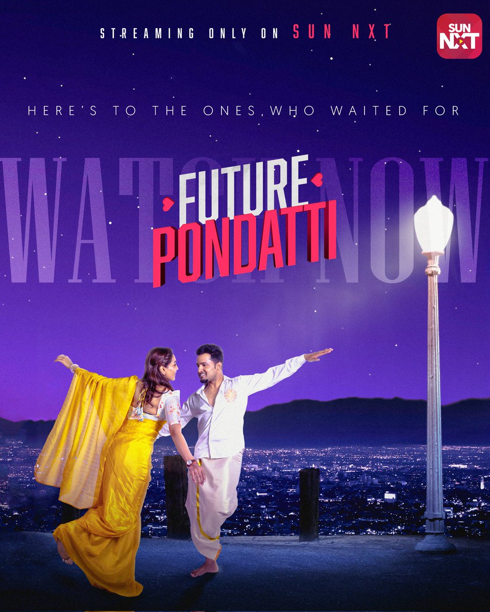 City of Stars, started shining for them! 💫 #FuturePondatti web series streaming now exclusively on #SunNXT - Episode 1 out now sunnxtt.page.link/PondattiEP1 #FuturePondattiPaakalama #FuturePondattiOnlyOnSunNXT